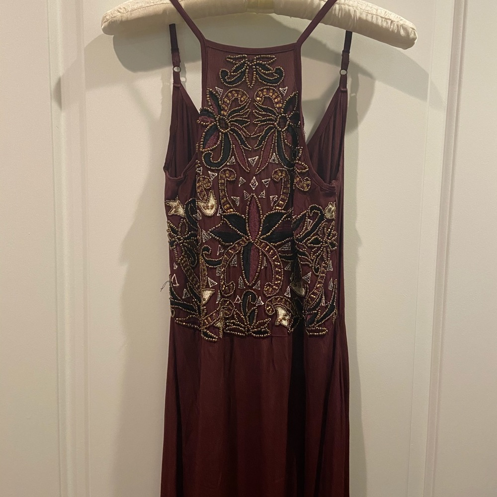 Cleobella, Maxi dress with detailed beading!